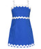 A-Line Rick Rack Dress w/ Pockets