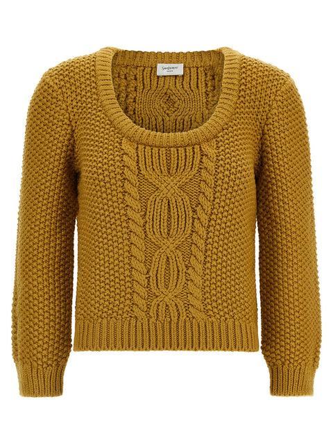 Saint Laurent Knit With 3/4 Sleeves