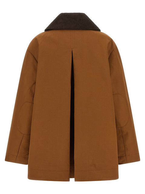 Ganni Brown Twill Jacket