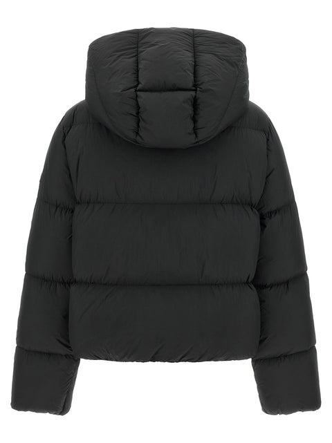 Ganni Future Nylon Black Down Jacket