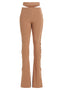 AndreĀdamo Cut Out Pants With Lacing