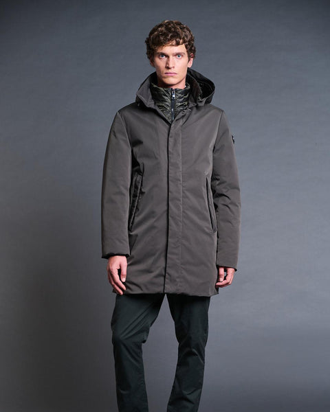 ARCHIE-I long parka with detachable hood