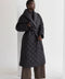 Adeline Quilted Puffer Wrap Coat