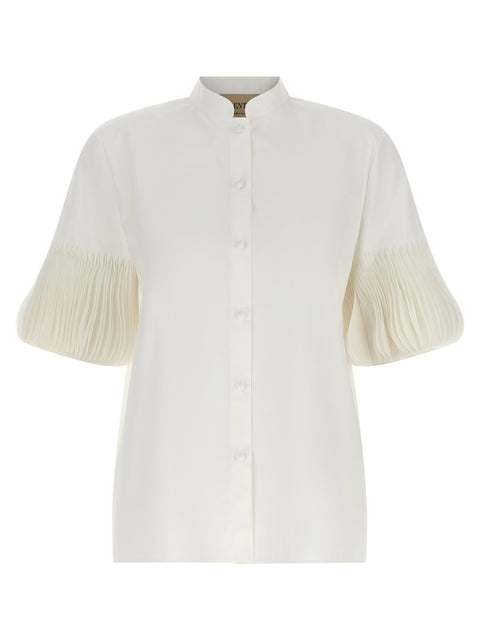 Valentino Garavani Poplin Embroidered Shirt