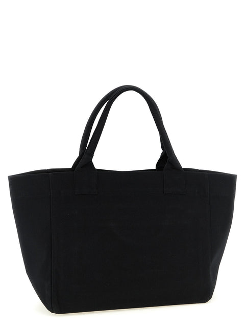 Ganni Black Medium Cherry Tote Shopping Bag