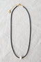 Pearl and Cord Necklace