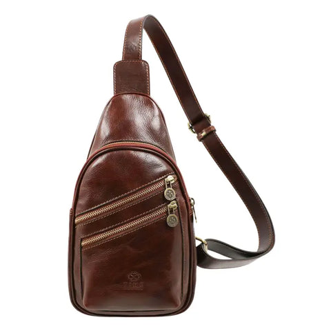 Leather Sling Bag - Catch-22