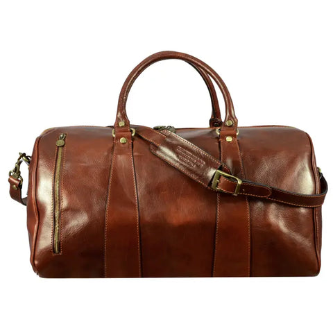 Leather Duffel Bag - Wise Children