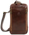 Brown Leather Sling Bag - Kim