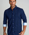 Moody Blues Plaid Long Sleeve Shirt