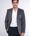Bag Pocket Rigging Velvet Grey Jacket-Wessi