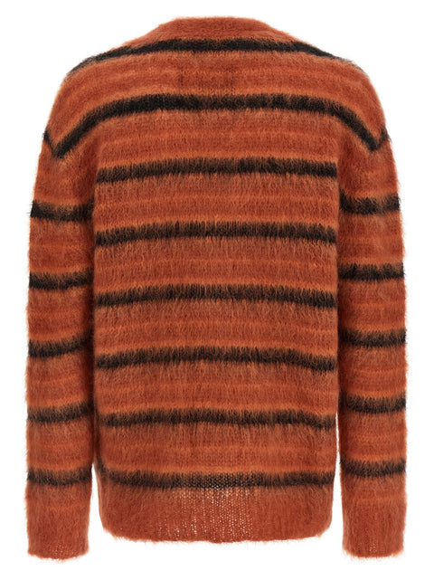 Marni Brushed Striped Cardigan
