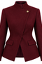 ASYMMETRICAL TAILORED BLAZER
