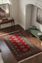 Hand-Knotted Pakistan Kashmiri Silk Wool Blend Rug, 3' x 4' 7" (E)