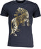 Cavalli Class Men'S Short Sleeved T-Shirt Blue