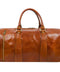 Cognac Leather Duffel Bag, Travel Bag - Wise Children