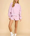 Comfort Dropped Shoulder Sweatshirt - Lilac