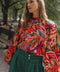 ADORING DEVOTION WOVEN TOP