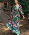 GONE COASTAL WOVEN MAXI DRESS