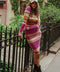 EVENING OF ELEGANCE SWEATER MIDI DRESS