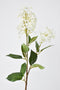 28.5" Faux White English Lilac Stem