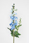 35" Faux Light Blue Delphinium Stem