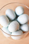 1.5" Faux Light Blue Eggs Assortment