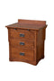 Pre-Order Mission Crofter 3 Drawer Nightstand - Michael's Cherry (MC-A)