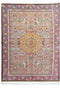 Kashmir 100% Silk Oriental Rug 4' 6" x 6' 7"