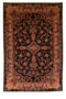 Fine Tabriz 100% Silk Oriental Rug 6' 7" x 9' 10"