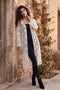 Daisy Lace Mesh Duster