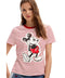 Desigual Disney Mickey Mouse Cotton Top - Red