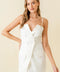 Dressy Cocktail Blazer Style Strap Mini Dress