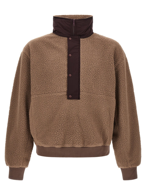 Entire Studios System Half Zip Fleece Fleece Sweatshirt