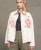 Embroidered Folk Jacket - Cream