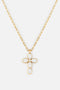 Eternal Light Cross Paperclip Chain Necklace