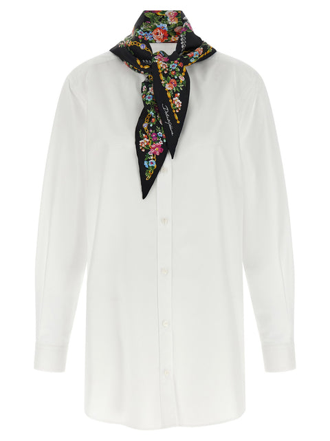 Dolce & Gabbana Shirt With Scarf