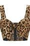 Dolce & Gabbana Sweetheart Neckline Top