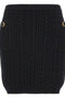 Alessandra Rich Button Skirt