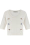 Alessandra Rich Carded Mohair Sweater