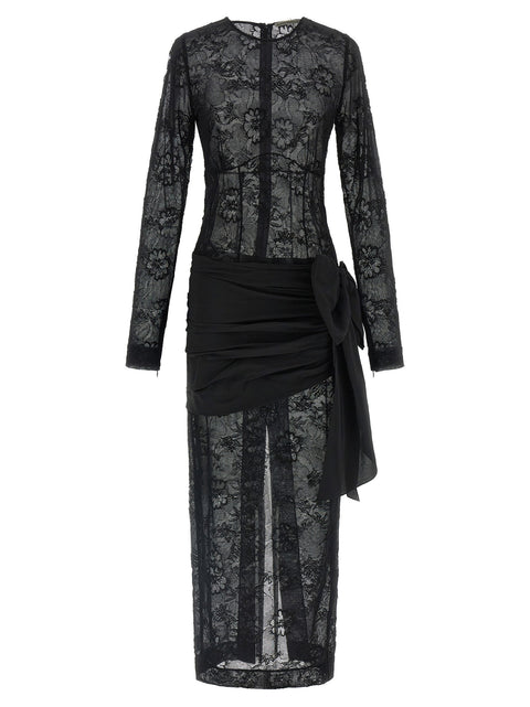 Alessandra Rich Lace Bustier Dress