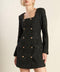 HEART UNBOUND TWEED MINI DRESS