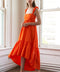 SUNBEAM SPLENDOR WOVEN MIDI DRESS