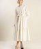 ANYTIME NOW WOVEN TWILL MIDI DRESS