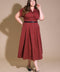 PERFECT BALANCE WOVEN MIDI DRESS