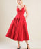 DREAM KEEPER WOVEN MIDI DRESS