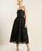 CONFIDENCE GAME LACE MIDI DRESS