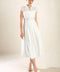 DREAMY IMPRESSION WOVEN MIDI DRESS
