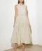 OVER THE WATERS WOVEN MIDI DRESS