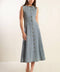 NAUTICAL & NICE DENIM MIDI DRESS